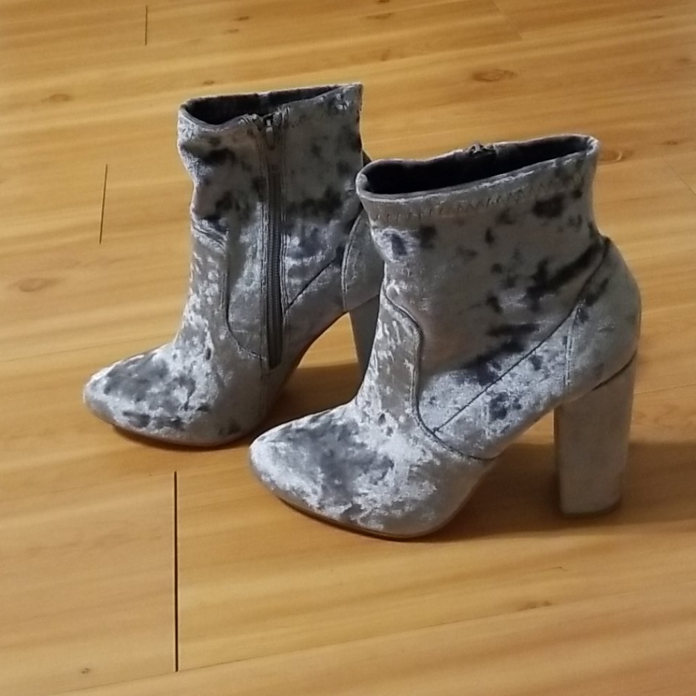 Velvet Booties
